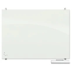 Best-Rite Dry Erase<Visionary Glass Dry-Erase Whiteboard, 4' x 3' (83844)