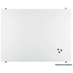 Best-Rite Dry Erase<Visionary Glass Dry-Erase Whiteboard, 4' x 3' (83844)
