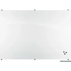 Best-Rite Dry Erase<Visionary Glass Dry-Erase Whiteboard, 6' x 4' (83845)