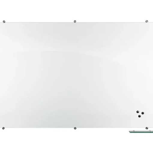 Best-Rite Dry Erase<Visionary Glass Dry-Erase Whiteboard, 6' x 4' (83845)