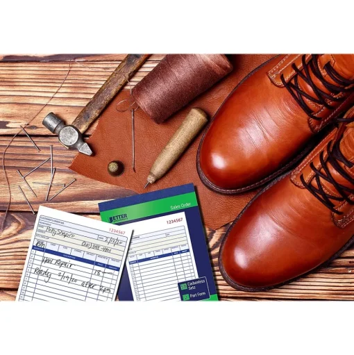 Better Office Business Forms<2-Part Carbonless Sales Order Book, 4.13" x 7.19", 50 Sets/Book, 6 Books/Pack (66006-6PK)