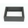 Bisley File Cabinets<Plinth Base for Steel Under Desk Multidrawer Cabinet, Black (MDPLINTH)