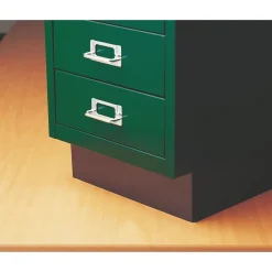 Bisley File Cabinets<Plinth Base for Steel Under Desk Multidrawer Cabinet, Black (MDPLINTH)
