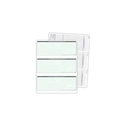 Blanks USA Security & Carbon<Kan't Kopy 8.5" x 11" Security Check On Top, 60 lbs., Green, 750 Sheets/Pack (SC425GR)