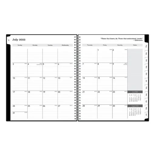 Blue Sky Grade Books<Weekly & Monthly Lesson Planner, 8.5" x 11" (134433-A23)