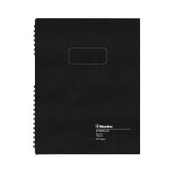 Blueline Accounting & Record Journals<AccountPro Record Book, 7.69" x 10.25", Black, 150 Sheets/Book (A7963C.01)