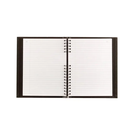 Blueline Accounting & Record Journals<AccountPro Record Book, 7.69" x 10.25", Black, 150 Sheets/Book (A7963C.01)