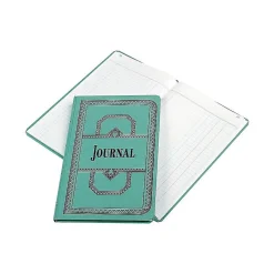 Esselte Accounting & Record Journals<Boorum & Pease 66 Series Record Book, 7.63"W x 12.13"H, Blue, 75 Sheets/Book (66-150-J)