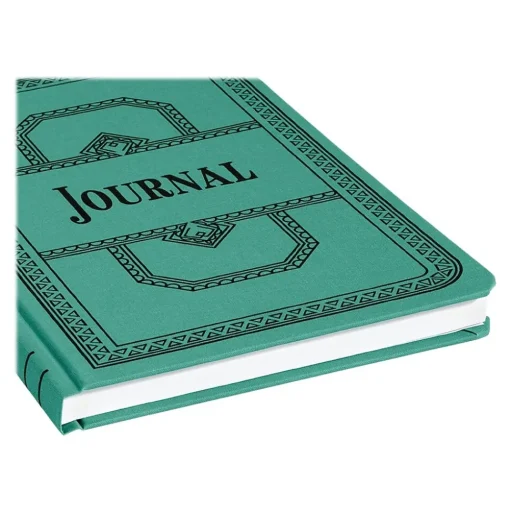 Esselte Accounting & Record Journals<Boorum & Pease 66 Series Record Book, 7.63"W x 12.13"H, Blue, 75 Sheets/Book (66-150-J)