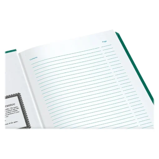 Esselte Accounting & Record Journals<Boorum & Pease 66 Series Record Book, 7.63"W x 12.13"H, Blue, 75 Sheets/Book (66-150-J)