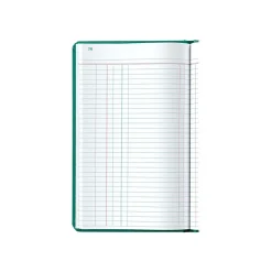 Esselte Accounting & Record Journals<Boorum & Pease 66 Series Record Book, 7.63"W x 12.13"H, Blue, 75 Sheets/Book (66-150-J)