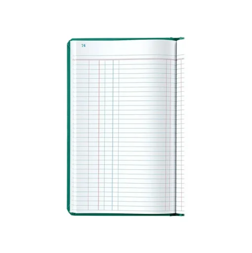 Esselte Accounting & Record Journals<Boorum & Pease 66 Series Record Book, 7.63"W x 12.13"H, Blue, 75 Sheets/Book (66-150-J)