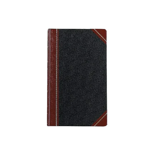 Boorum & Pease Accounting & Record Journals<9 Series Record Book, 8.63" x 14.13", Black, 150 Sheets/Book (9-300-R)