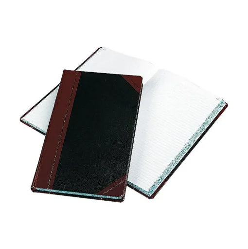 Boorum & Pease Accounting & Record Journals<9 Series Record Book, 8.63" x 14.13", Black, 150 Sheets/Book (9-300-R)