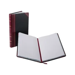 Boorum & Pease Accounting & Record Journals<9 Series Record Book, 8.63" x 14.13", Black, 150 Sheets/Book (9-300-R)