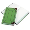 Boorum & Pease Accounting & Record Journals<Record Book, 7 5/8" x 12 1/2", Green/Red, 250 Sheets/Book (67 1/8-500-R)