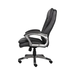 Boss Office Products Office Chairs<Boss Faux Leather Executive Chair, Black (B9331)
