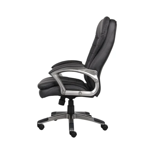 Boss Office Products Office Chairs<Boss Faux Leather Executive Chair, Black (B9331)