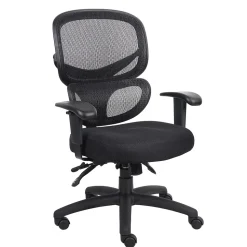 Boss Office Products Office Chairs<Boss Multi-Function Mesh Task Chair, Black (B6338)