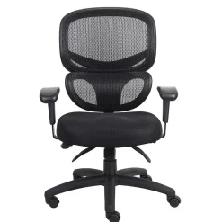 Boss Office Products Office Chairs<Boss Multi-Function Mesh Task Chair, Black (B6338)