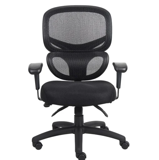 Boss Office Products Office Chairs<Boss Multi-Function Mesh Task Chair, Black (B6338)
