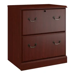 Bush Business Furniture File Cabinets<Arlington 2-Drawer Lateral File Cabinet, Harvest Cherry (WC65554-03)