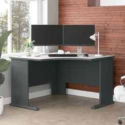 Bush Business Furniture Computer Desks<Cubix 48"W Corner Desk, (WC8427A)