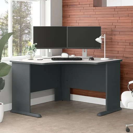 Bush Business Furniture Computer Desks<Cubix 48"W Corner Desk, (WC8427A)
