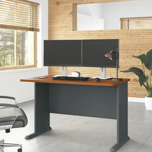 Bush Business Furniture Computer Desks<Cubix 48"W Desk, (WC57448)