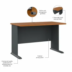 Bush Business Furniture Computer Desks<Cubix 48"W Desk, (WC57448)
