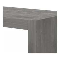 Bush Business Furniture Office Desks<Echo 56W Bookcase Desk, Modern Gray (KI60407-03)