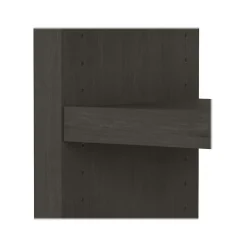 Bush Business Furniture Office Desks<Echo 56W Bookcase Desk, Charcoal Maple (KI60307-03)