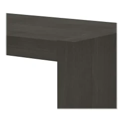 Bush Business Furniture Office Desks<Echo 56W Bookcase Desk, Charcoal Maple (KI60307-03)