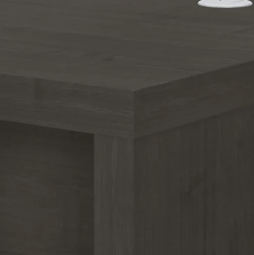 Bush Business Furniture Office Desks<Echo 60"W Credenza Desk, Charcoal Maple (KI60306-03)