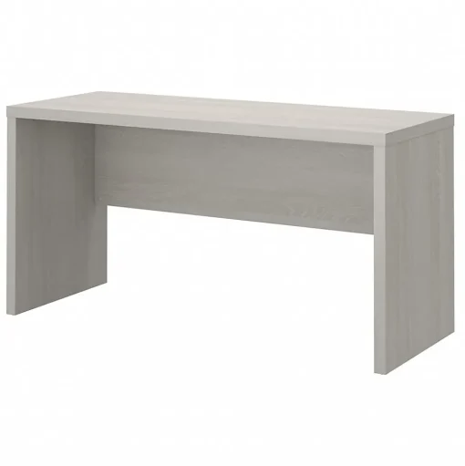 Bush Business Furniture Computer Desks<Echo 60"W Credenza Desk, Gray Sand (KI60206-03)