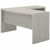 Bush Business Furniture L-Desks<Echo 60"W L Shaped Bow Front Desk, Gray Sand (ECH025GS)