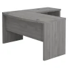 Bush Business Furniture L-Desks<Echo 60"W L Shaped Bow Front Desk, Modern Gray (ECH025MG)