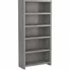 Bush Business Furniture Bookcases<Echo 5 Shelf Bookcase, Modern Gray (KI60404-03)
