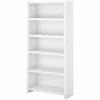 Bush Business Furniture Bookcases<Echo 5 Shelf Bookcase, Pure White (KI60104-03)