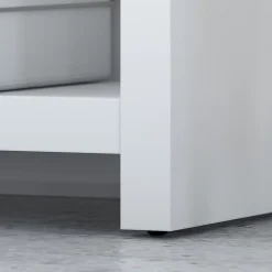 Bush Business Furniture Bookcases<Echo 5 Shelf Bookcase, Pure White (KI60104-03)