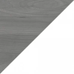 Bush Business Furniture Bookcases<Echo 5 Shelf Bookcase, Pure White/Modern Gray (KI60504-03)