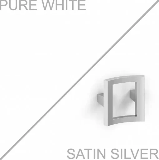 Bush Business Furniture File Cabinets<Echo Lateral File Cabinet, Pure White (KI60102-03)