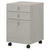 Bush Business Furniture File Cabinets<Echo 3 Drawer Mobile File Cabinet, Gray Sand (KI60201-03)