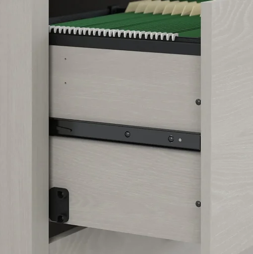 Bush Business Furniture File Cabinets<Echo 3 Drawer Mobile File Cabinet, Gray Sand (KI60201-03)