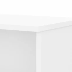 Bush Business Furniture Bookcases<29"H 2-Shelf Bookcase with Adjustable Shelf, White (BK3036WH)