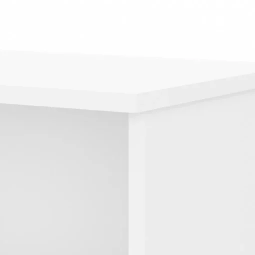 Bush Business Furniture Bookcases<29"H 2-Shelf Bookcase with Adjustable Shelf, White (BK3036WH)