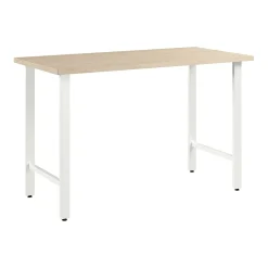 Bush Business Furniture Office Desks<Hustle 48"W Computer Desk with Metal Legs, Natural Elm (HUD148NE)