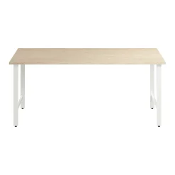 Bush Business Furniture Office Desks<Hustle 72"W Computer Desk with Metal Legs, Natural Elm (HUD272NE)