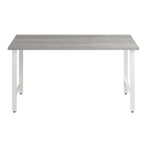 Bush Business Furniture Office Desks<Hustle 60"W Computer Desk with Metal Legs, Platinum Gray (HUD160PG)