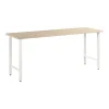 Bush Business Furniture Office Desks<Hustle 72"W Computer Desk with Metal Legs, Natural Elm (HUD172NE)